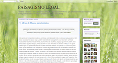 Desktop Screenshot of paisagismolegal.com